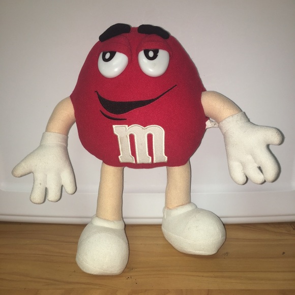 M&M'S Toys Vintage Red Mm Plush Toy Figure Poshmark